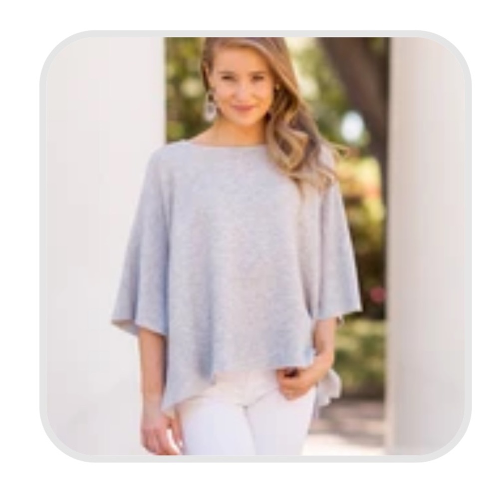 Impeccable Pig Cropped Light Gray Sweater